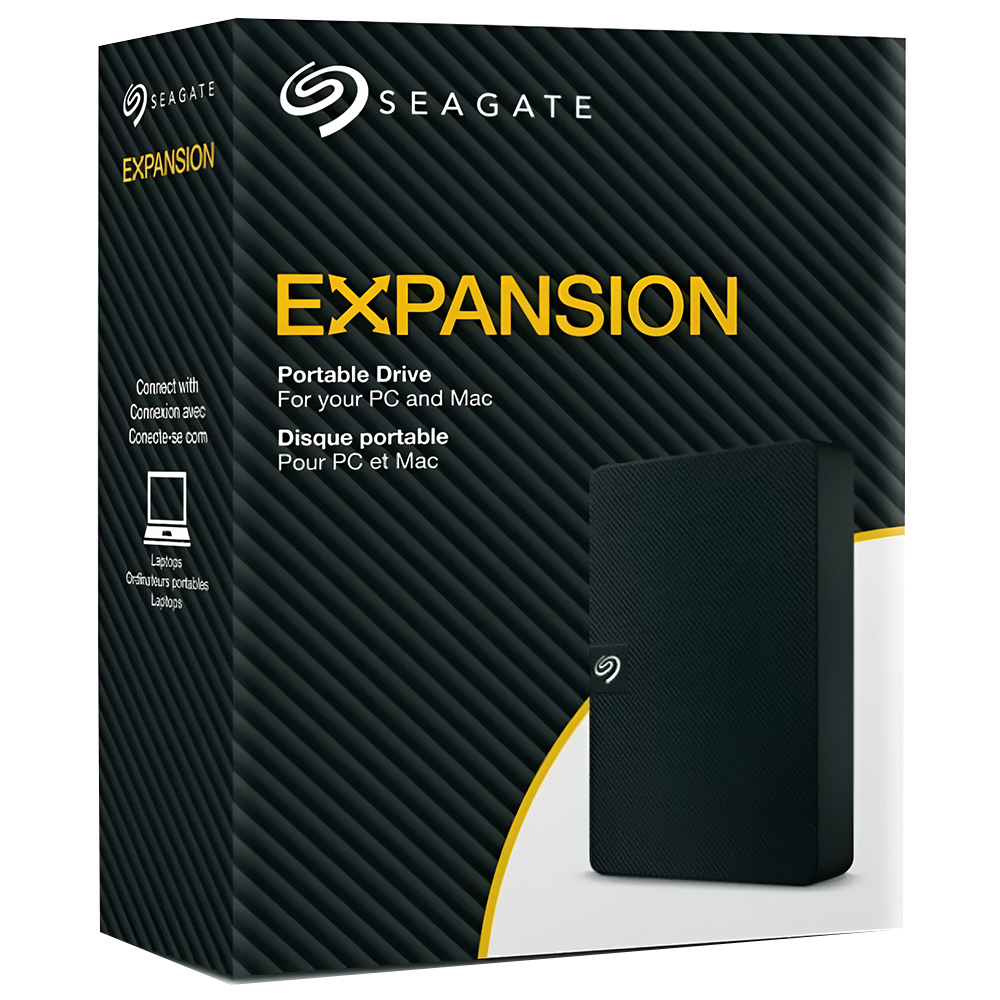 HD Externo Seagate 4TB Expansion 2.5" STKM4000400 - Preto