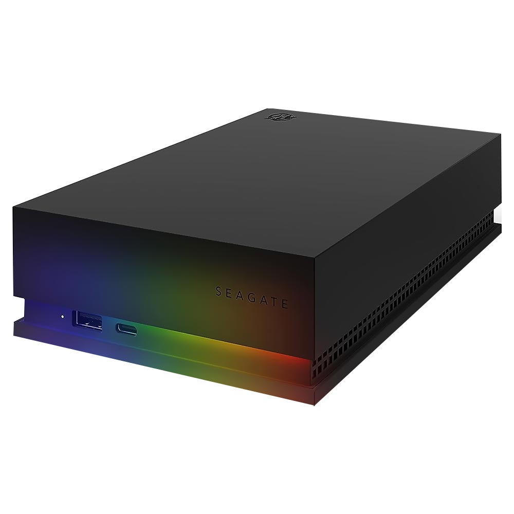HD Externo Seagate 8TB Firecuda Gaming RGB 3.5" STKK8000400 - Preto