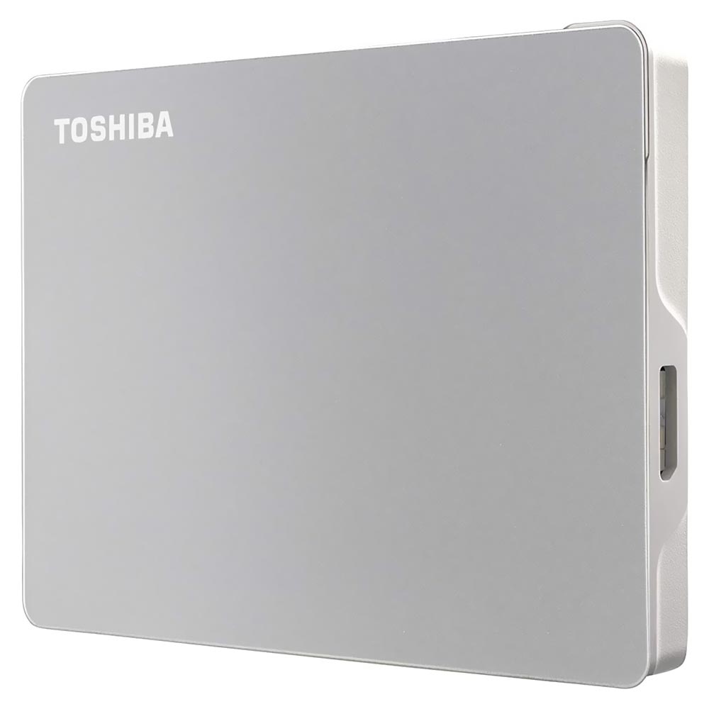 HD Externo Toshiba 1TB Canvio Flex 2.5" HDTX110XSCAA - Prata