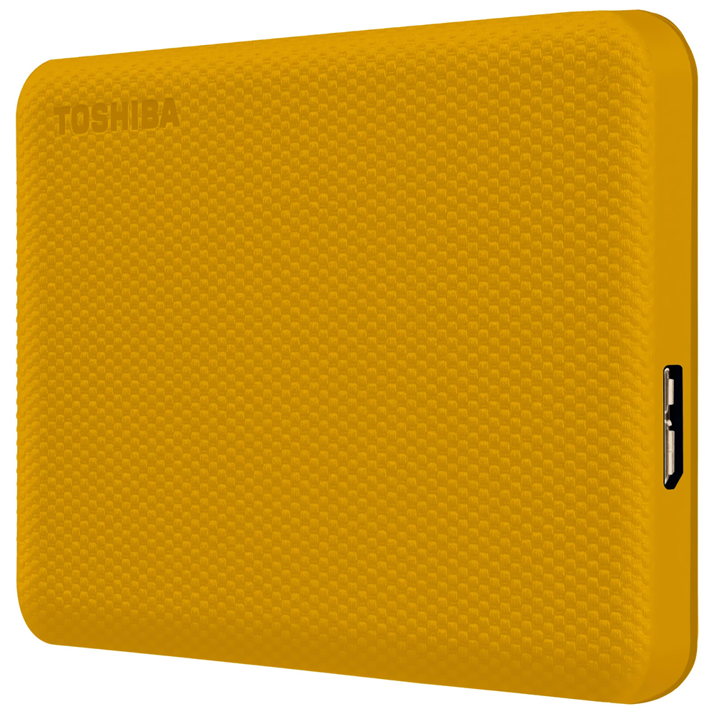 HD Externo Toshiba 2TB Canvio Advance+ 2.5"  HDTCA20XYCAB - Amarelo