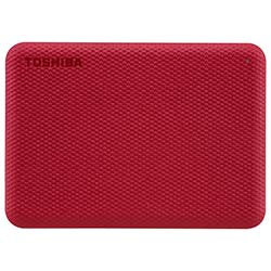 HD Externo Toshiba 4TB Canvio Advance 2.5" HDTCA40XR3CA - Vermelho