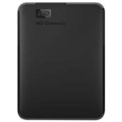 HD Externo Western Digital 6TB WD Elements 2.5" WDBHJS0060BBK-WESN - Preto