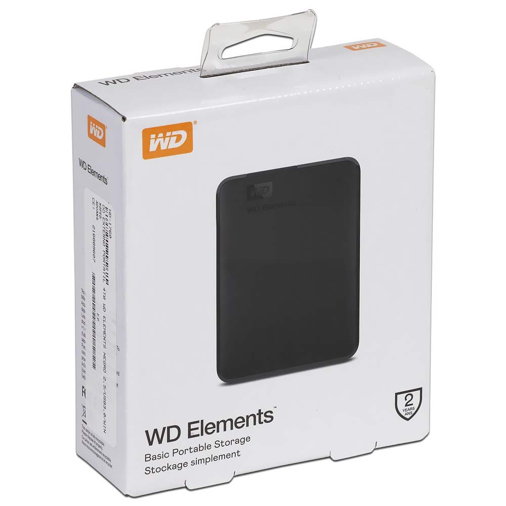 HD Externo Western Digital 6TB WD Elements 2.5" WDBHJS0060BBK-WESN - Preto