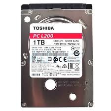 HD Interno para Notebook SATA3 de 1TB Toshiba 2.5" 5400RPM 7mm 128MB - HDWL110