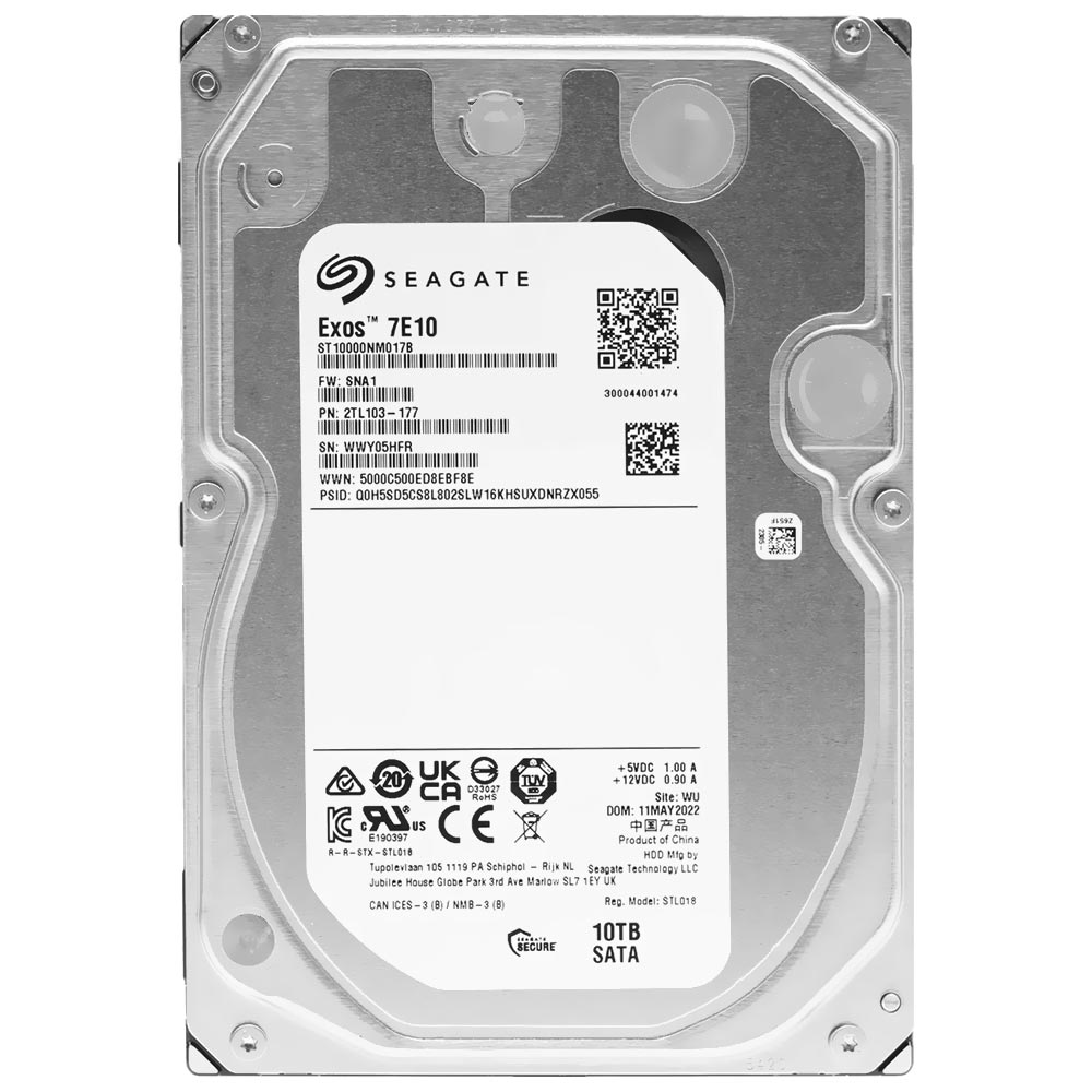 HD Seagate 10TB Exos 7E10 3.5" SATA 3 7200RPM - ST10000NM017B