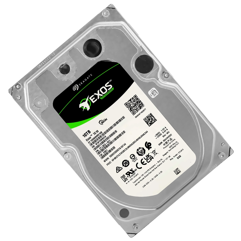 HD Seagate 10TB Exos 7E10 Enterprise 3.5" SAS 7200RPM - ST10000NM018B