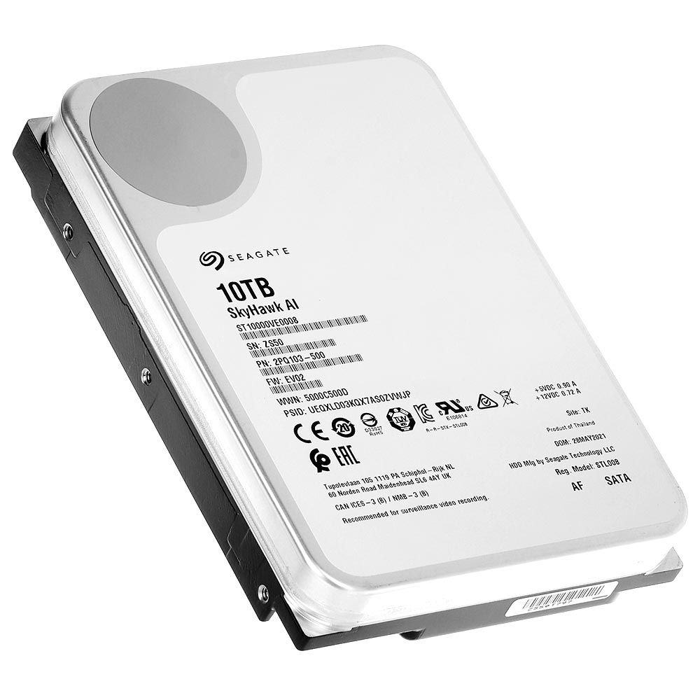 HD Seagate 10TB SkyHawk AI Surveillance 3.5