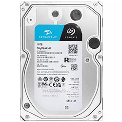 HD Seagate 10TB SkyHawk AI Surveillance 3.5" SATA 3 7200RPM - ST10000VE001 (GARANTIA BR)