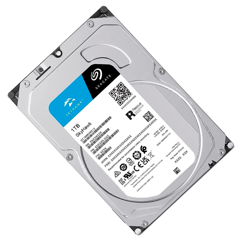 HD Seagate 1TB SkyHawk Surveillance 3.5" SATA 3 5400RPM - ST1000VX013 (GARANTIA BR)