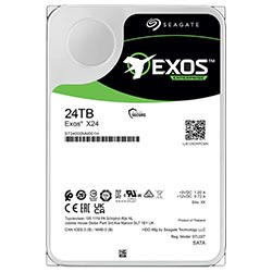 HD Seagate 24TB Exos X24 Enterprise 3.5" SATA 3 7200RPM - ST24000NM001H (GARANTIA BR)