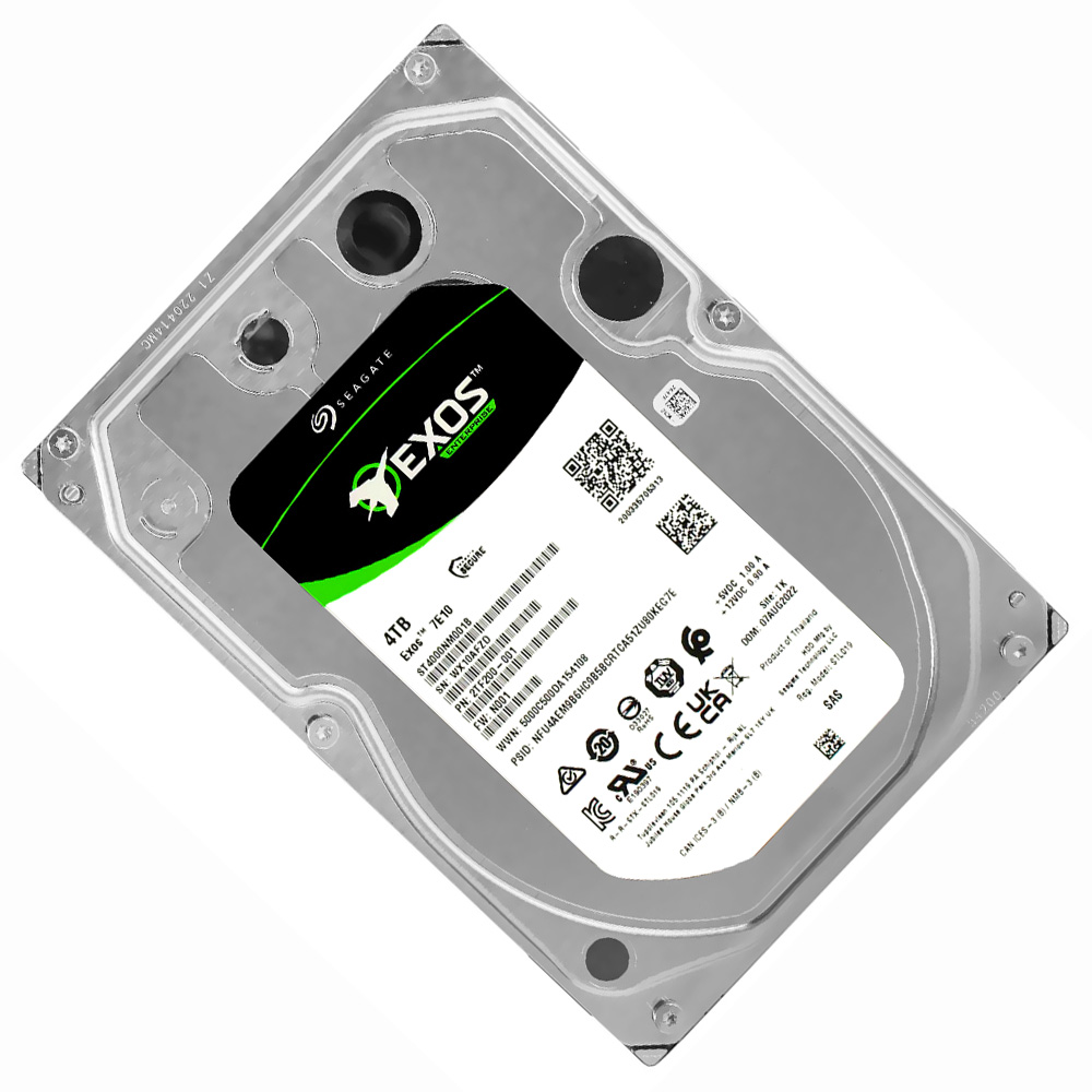 HD Seagate 4TB Exos 7E10 Enterprise 3.5" SAS 7200RPM - ST4000NM001B