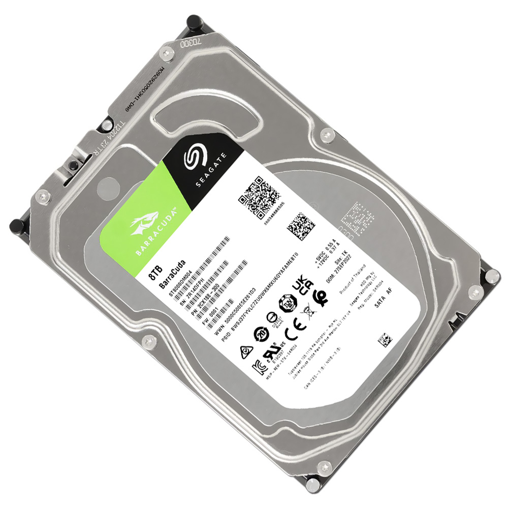 HD Seagate 8TB BarraCuda 3.5" SATA 3 5400RPM - ST8000DM004 (GARANTIA BR)