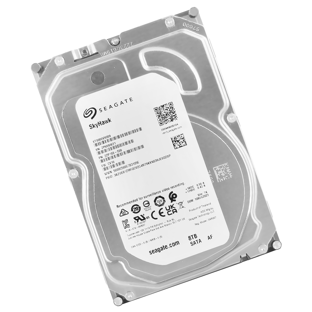 HD Seagate 8TB Skyhawk 3.5" SATA 3 5400RPM - ST8000VX009