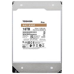 HD Toshiba 16TB N300 Pro Nas 3.5" SATA 3 7200RPM - HDWG51GXZSTB