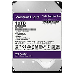 HD Western Digital 10TB WD Purple Pro 3.5" SATA 3 7200RPM -  WD101PURP (GARANTIA BR)