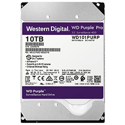HD Western Digital 10TB WD Purple Pro 3.5" SATA 3 7200RPM -  WD101PURP