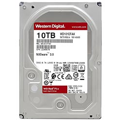 HD Western Digital 10TB WD Red Plus Nas 3.5" SATA 3 5400RPM - WD101EFAX