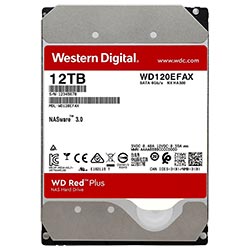 HD Western Digital 12TB WD Red Plus Nas 3.5" SATA 3 7200RPM-  WD120EFBX (GARANTIA BR)