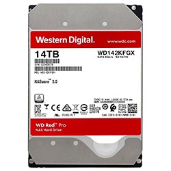 HD Western Digital 14TB WD Red Pro Nas 3.5" SATA 3 7200RPM - WD142KFGX (GARANTIA BR)