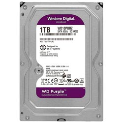 HD Western Digital 1TB WD Purple SATA 3 5400RPM 3.5" - WD10PURZ (GARANTIA BR)