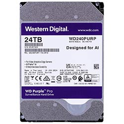 HD Western Digital 24TB WD Purple Pro 3.5" SATA 3 7200RPM - WD240PURP (GARANTIA BR)