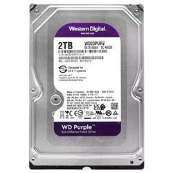 HD Western Digital 2TB WD Purple 3.5" SATA 3 5400RPM - WD23PURZ (GARANTIA PY)