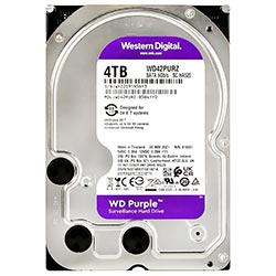 HD Western Digital 4TB WD Purple 3.5" SATA 3 5400RPM - WD43PURZ (GARANTIA BR)