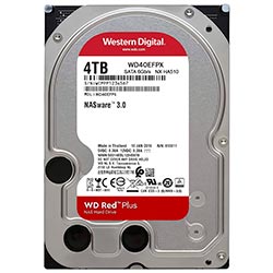 HD Western Digital 4TB WD Red Plus Nas 3.5" SATA 3 5400RPM - WD40EFPX (GARANTIA BR)