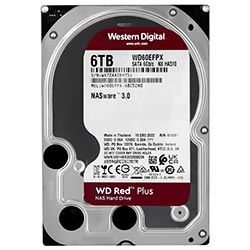 HD Western Digital 6TB WD Red Plus 3.5" SATA 3 5400RPM - WD60EFPX (GARANTIA BR)