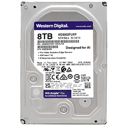 HD Western Digital 8TB WD Purple Pro 3.5" SATA 3 7200RPM - WD8002PURP (GARANTIA BR)