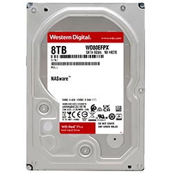 HD Western Digital 8TB WD Red Plus Nas 3.5" SATA 3 5640rpm - WD80EFPX