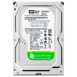 HD Western Digital 500GB WD Green 3.5" SATA 2 7200RPM Pull - WD5000AVDS 