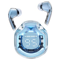 FONE BLUETOOTH ACEFAST T8/AT8 CRYSTAL 2 TWS EARBUDS ICE AZUL
