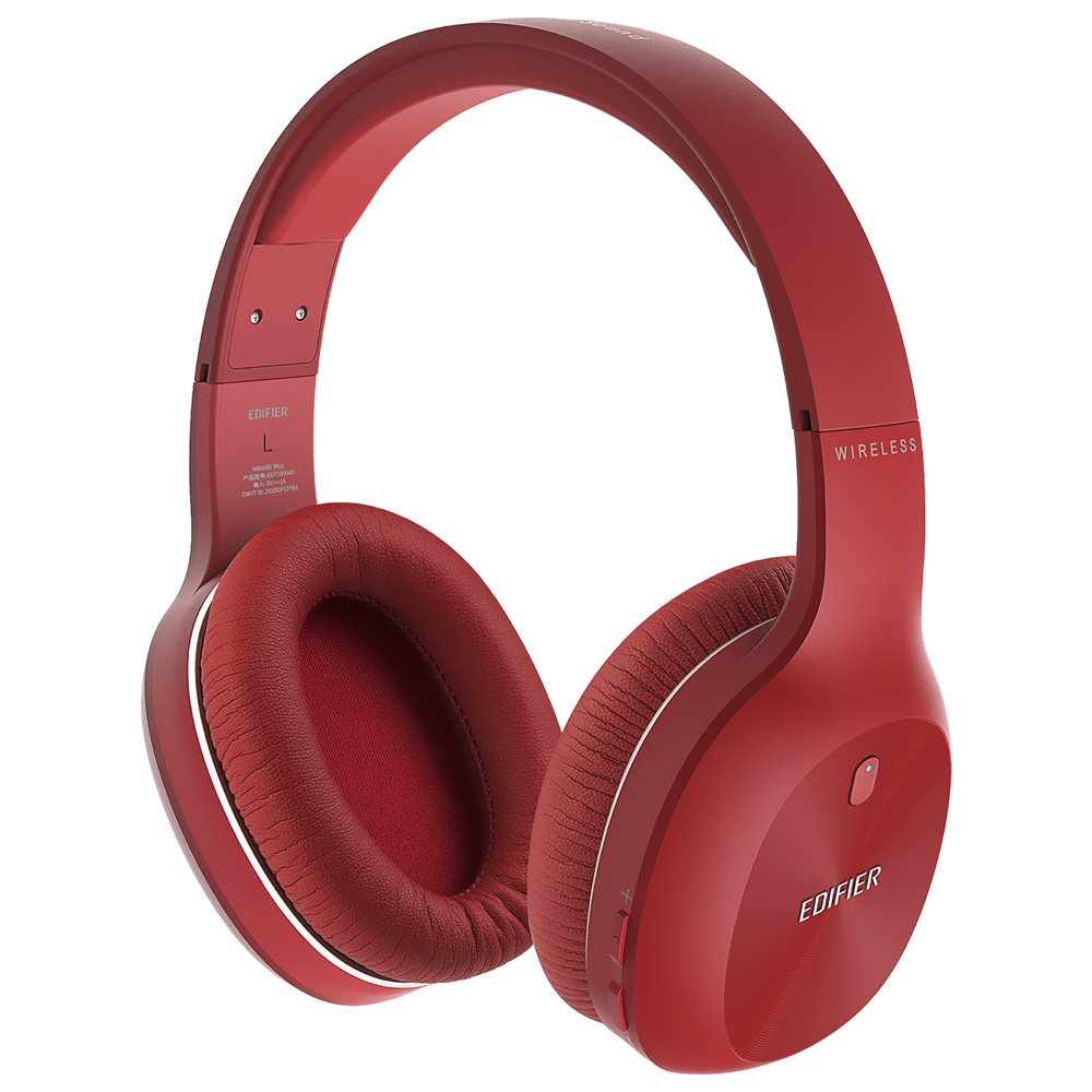 Fone de Ouvido Edifier W800BT Plus Stereo Headphones / Bluetooth - Vermelho