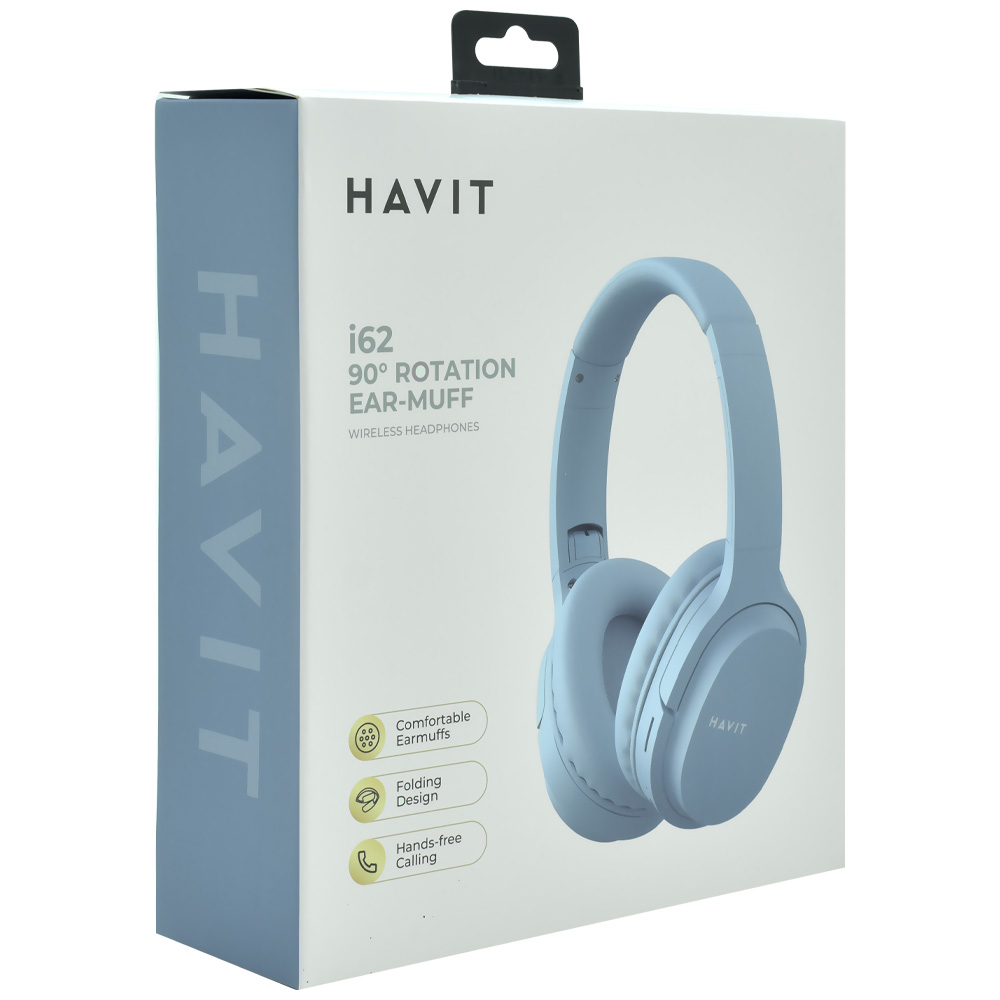 Fone de Ouvido Havit HV-I62 / Bluetooth - Azul