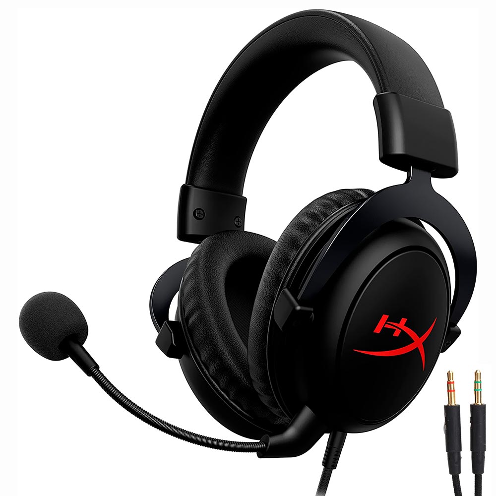 Fone de Ouvido Hyperx Cloud Core Legendary Confort / Com Fio - Preto (HX-HSCC-2-BK/WW 4P4F2AA)