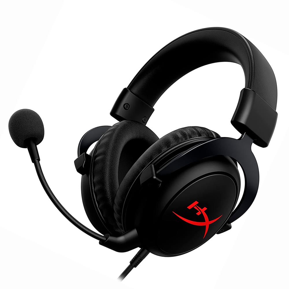 Fone de Ouvido Hyperx Cloud Core Legendary Confort / Com Fio - Preto (HX-HSCC-2-BK/WW 4P4F2AA)