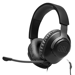 Fone de Ouvido JBL Free WFH / Com Fio - Preto