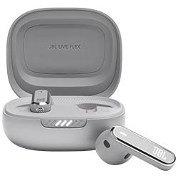 Fone de Ouvido JBL Live Flex Perfect Fit TWS / Bluetooth - Prata