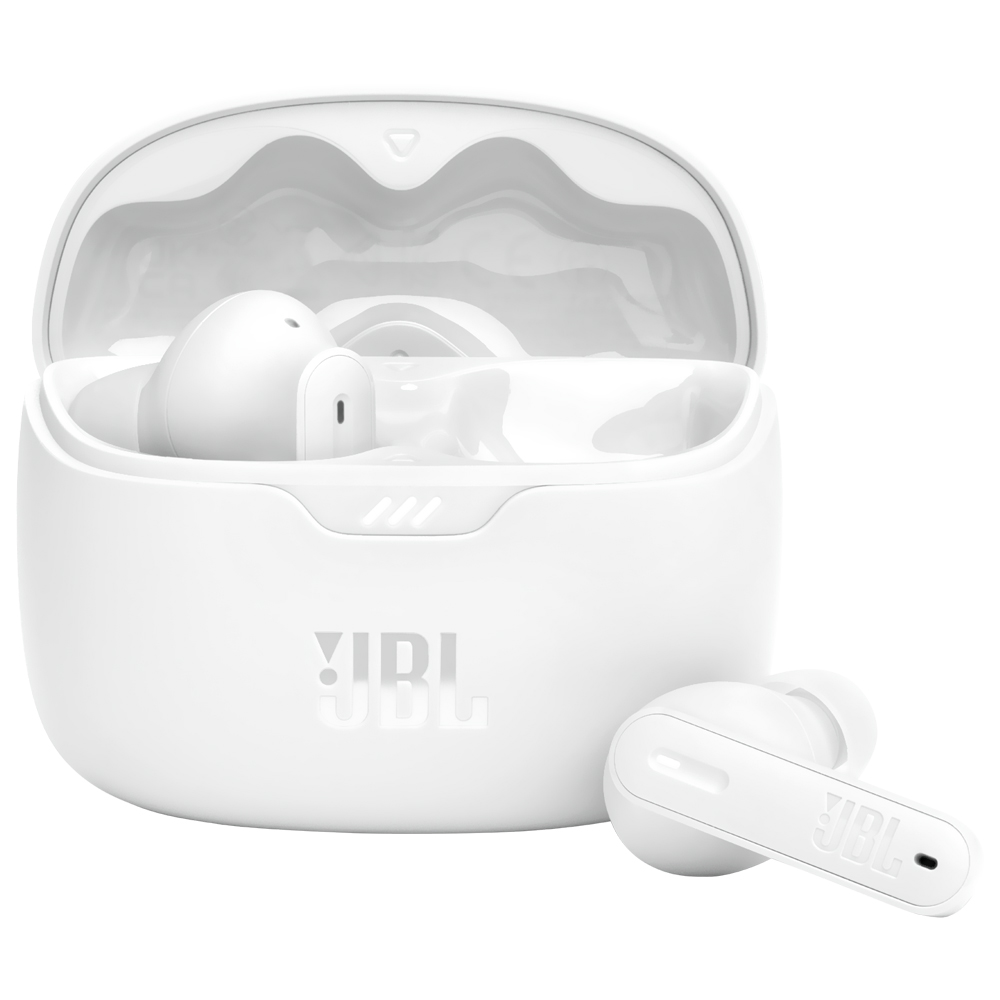 Fone de Ouvido JBL Tune Beam Perfect Fit TWS / Bluetooth - Branco