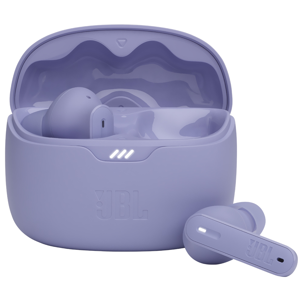 Fone de Ouvido JBL Tune Beam Perfect Fit TWS / Bluetooth - Roxo