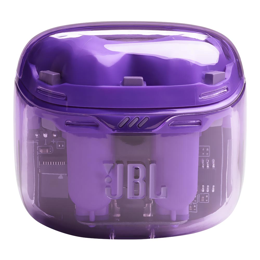 Fone de Ouvido JBL Tune Flex Ghost Edition Perfect Fit TWS / Bluetooth - Roxo