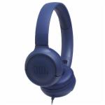 Fone de Ouvido JBL Tune T500 Pure Bass / Com Fio - Azul
