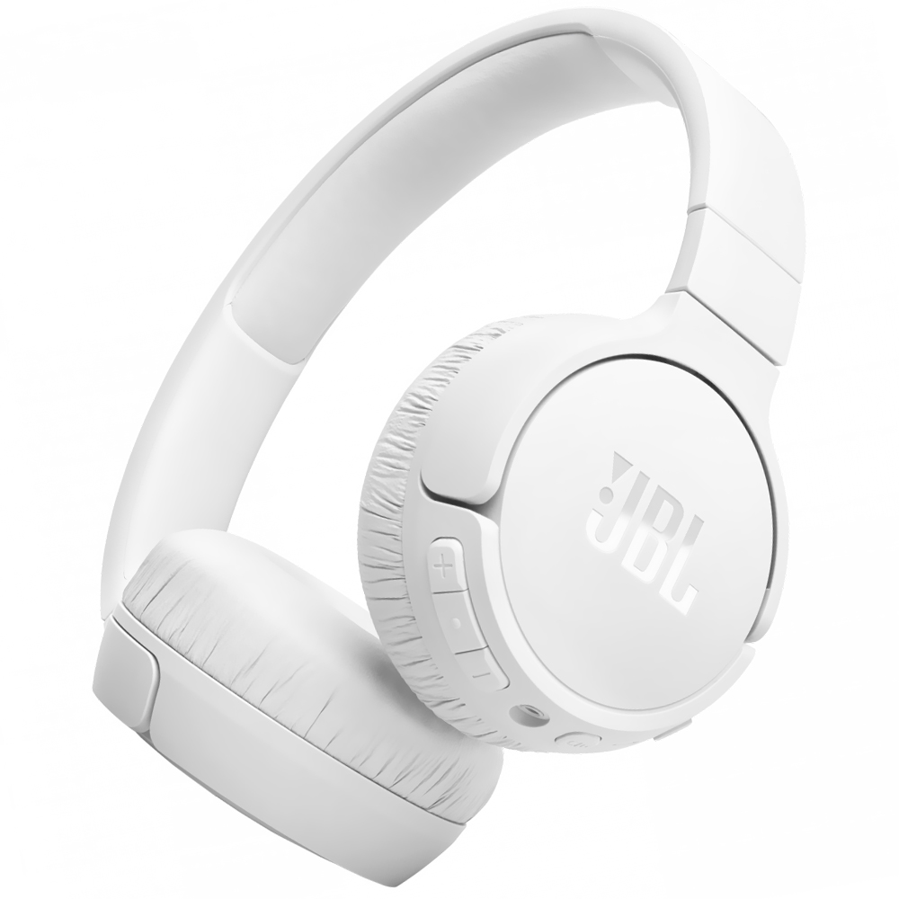 Fone de Ouvido JBL Tune T670NC Pure Bass / Bluetooth - Branco