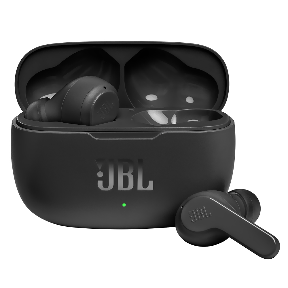 Fone de Ouvido JBL Vibe 200TWS / Bluetooth - Preto