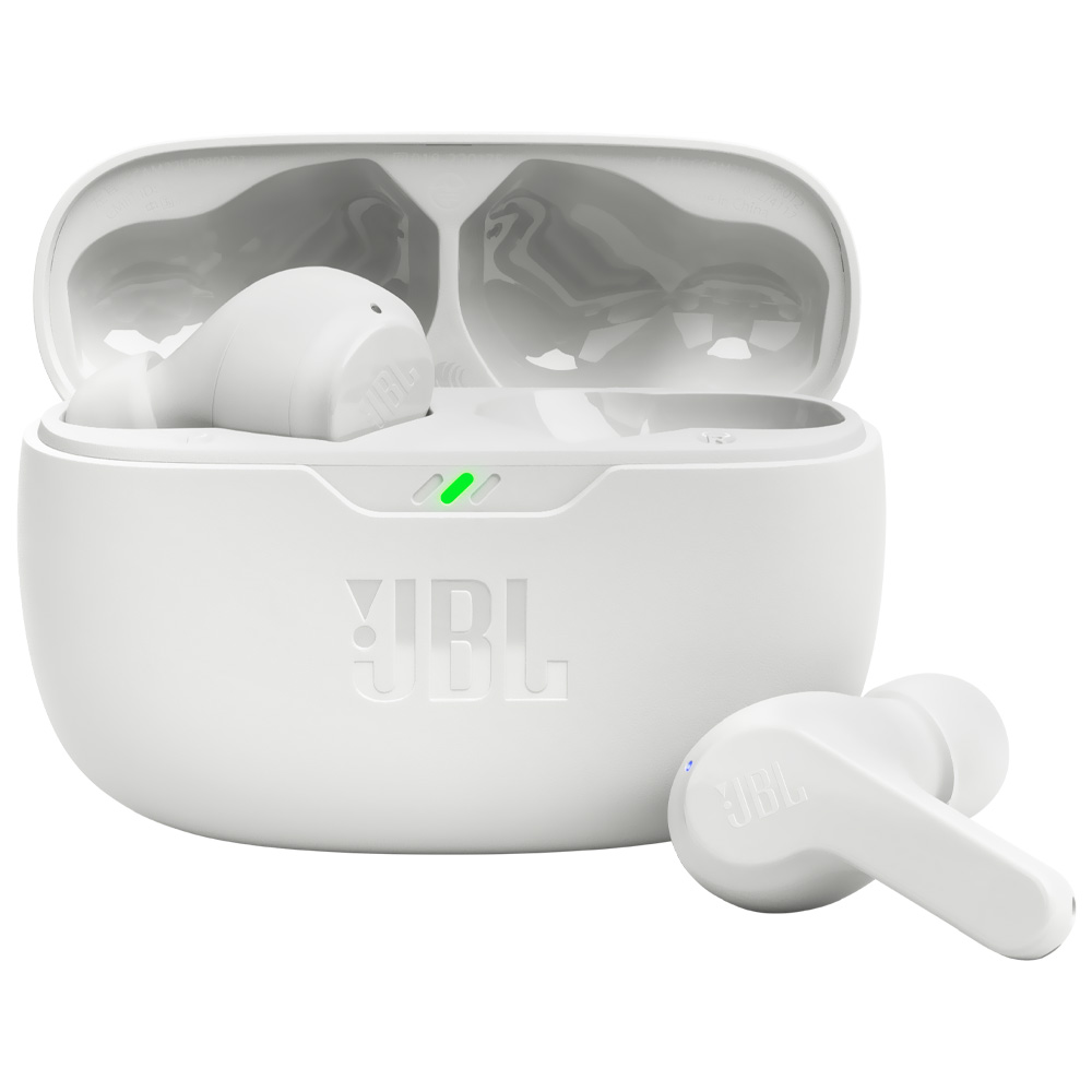 Fone de Ouvido JBL Wave Beam Perfect Fit TWS / Bluetooth - Branco