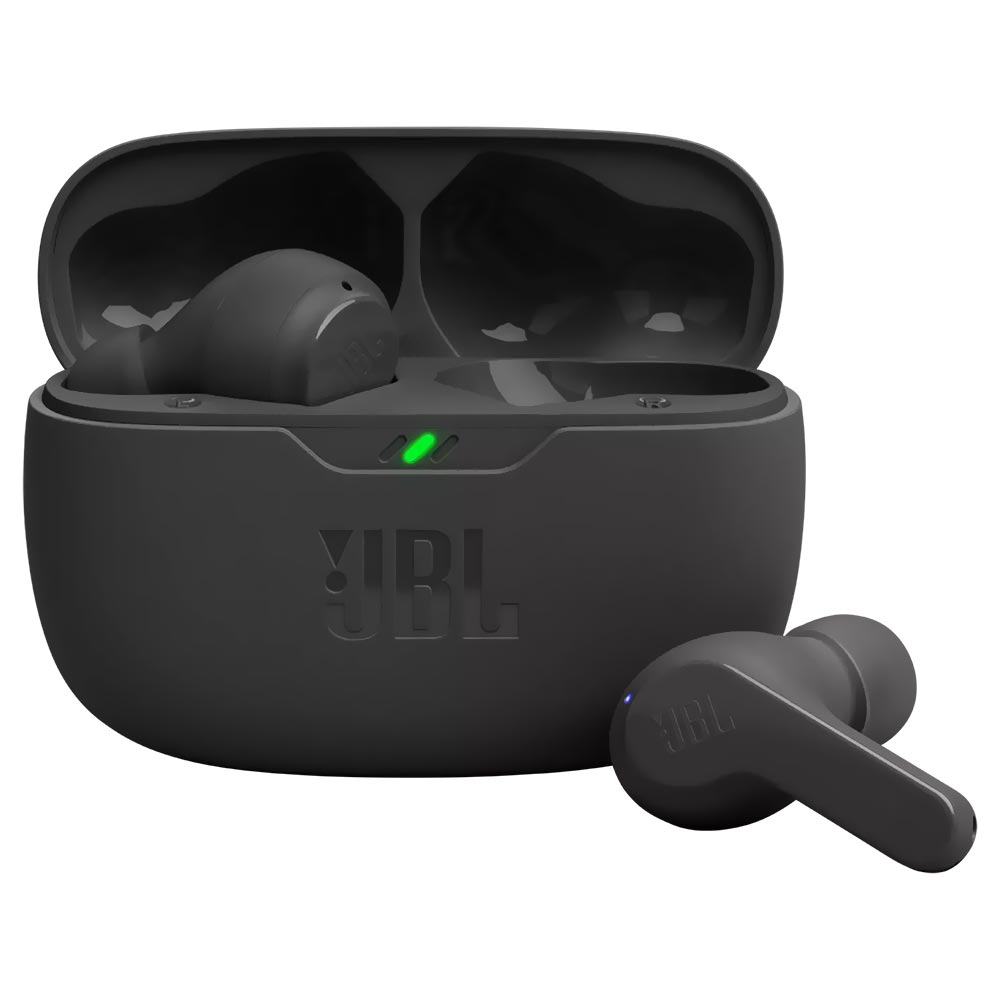 Fone de Ouvido JBL Wave Beam Perfect Fit TWS / Bluetooth - Preto