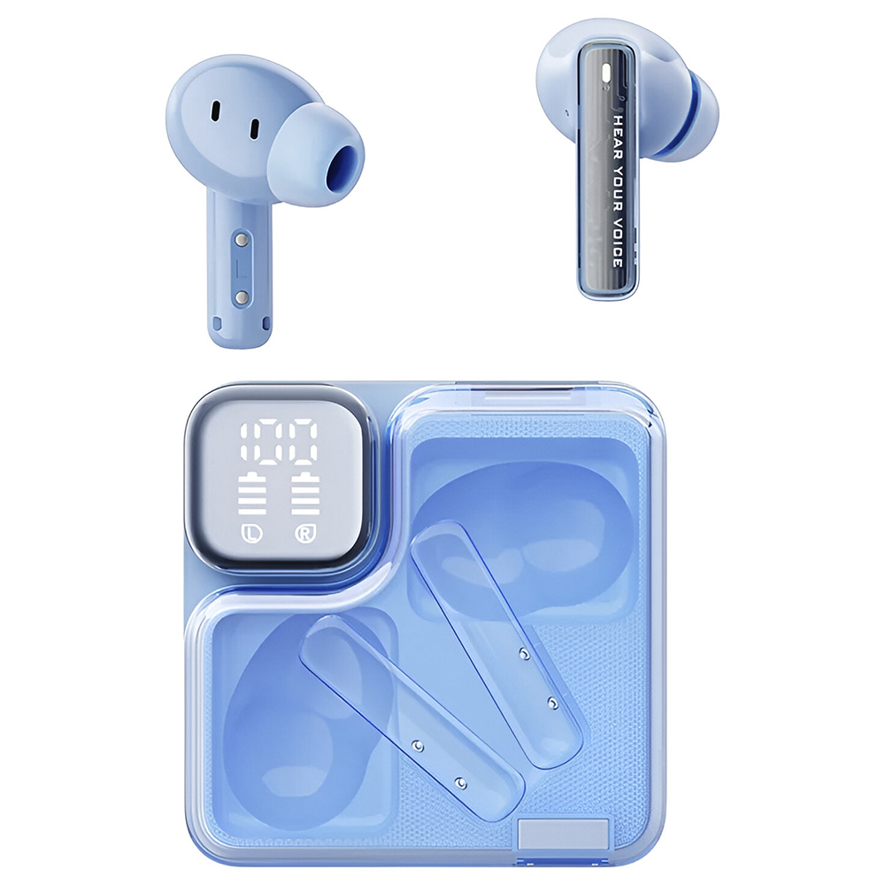 Fone de Ouvido QCY Melo Buds Neo BH24QT31A TWS / Bluetooth - Light Azul