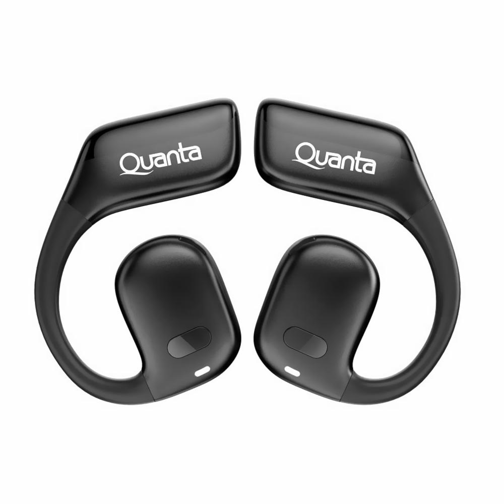 Fone de Ouvido Quanta QTABIS30 Stardust / Bluetooth - Preto