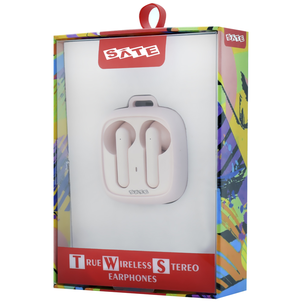 Fone de Ouvido Satellite AE-6136 TWS / Bluetooth - Rosa